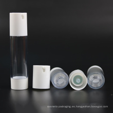 Botella sin aire plástica cosmética 15ml 30ml 50ml (NAB28)